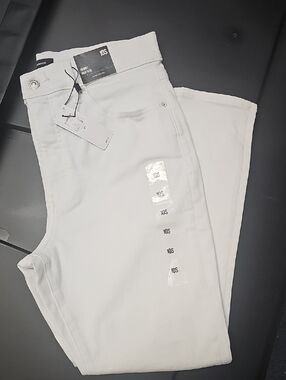 Express White Skinny High-Rise Jeans